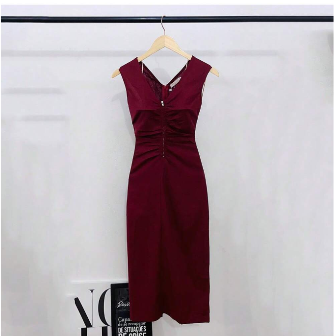 Vestido Feminina De Verão Slim-Fit 12-51